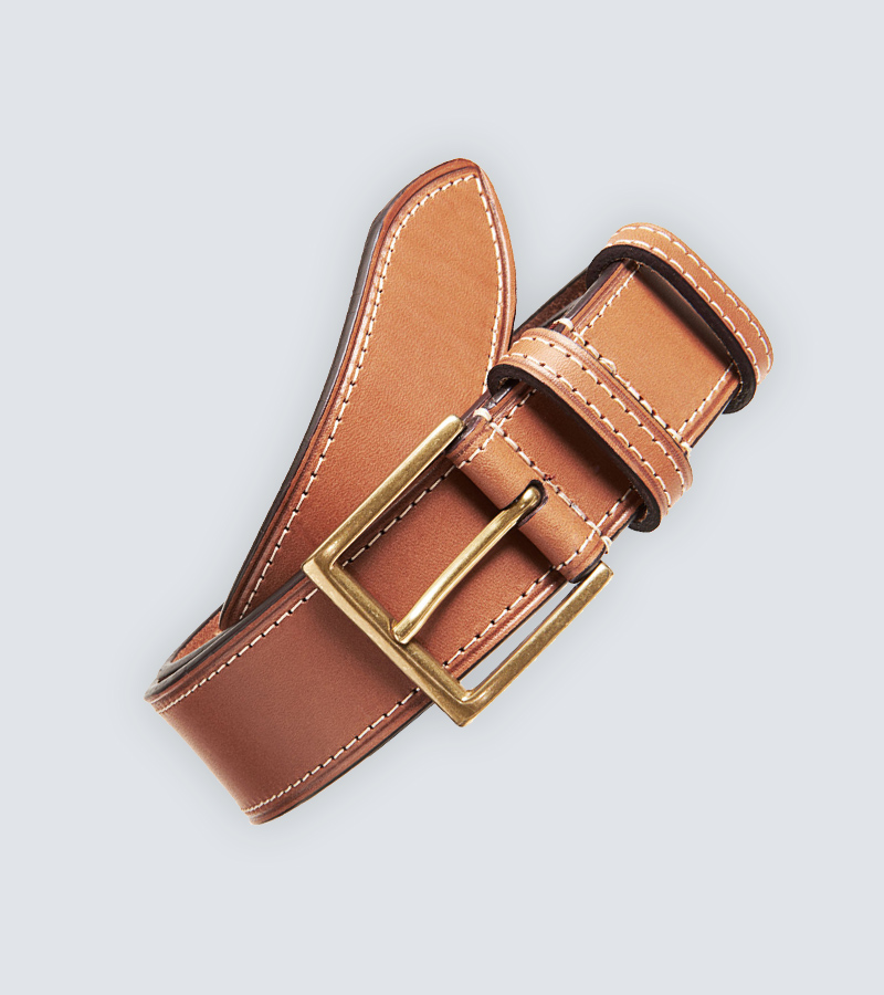 Mantu leather belt